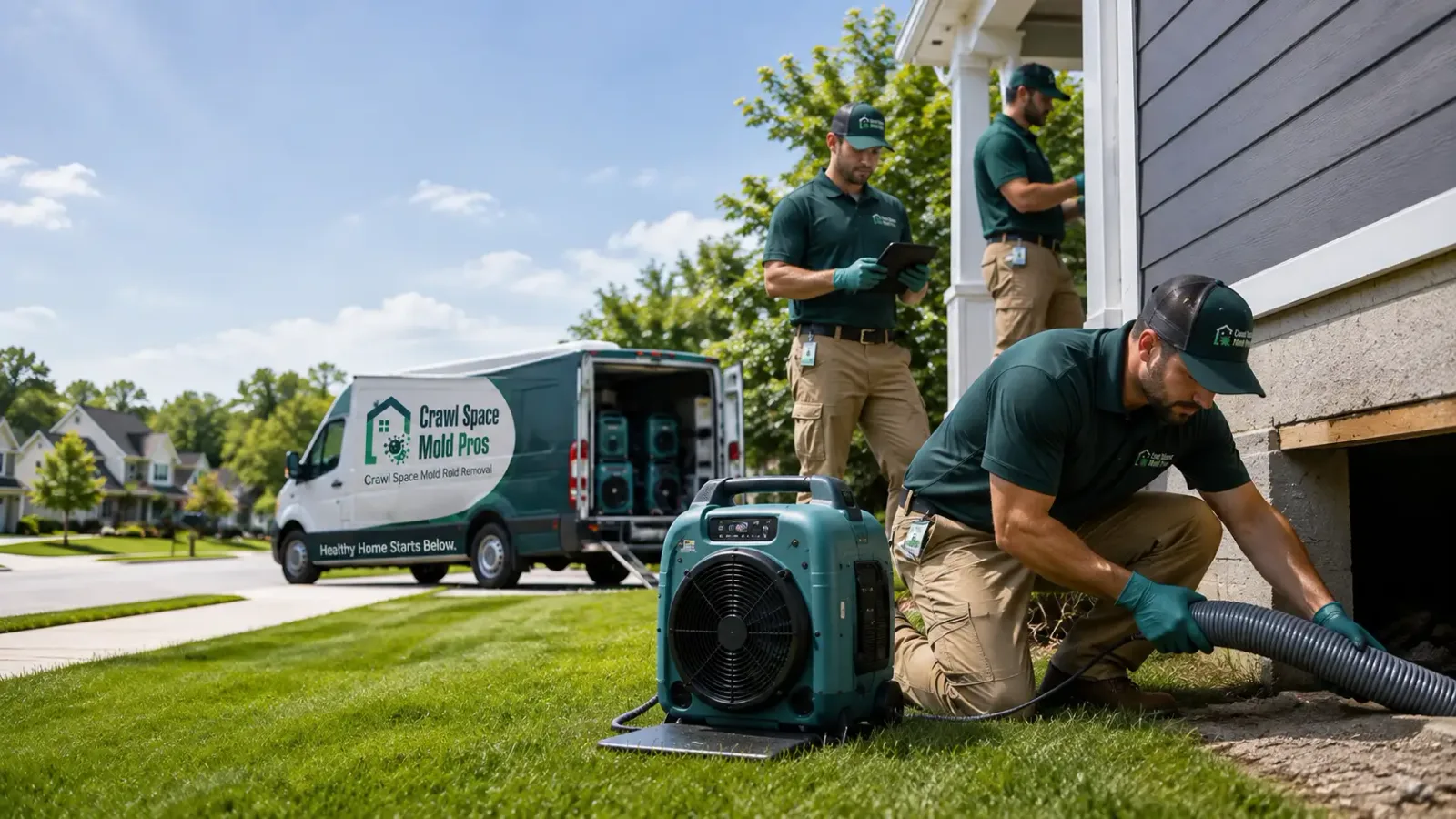 Crawl Space Mold Removal in Richwood, NJ